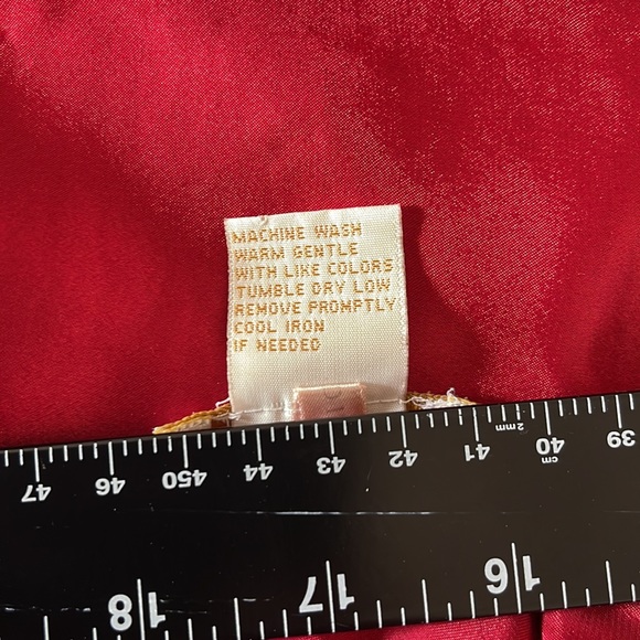 * Vintage Victoria’s Secret Red Lingerie Sleep Shirt Dress Valentine’s Day - Picture 4 of 15